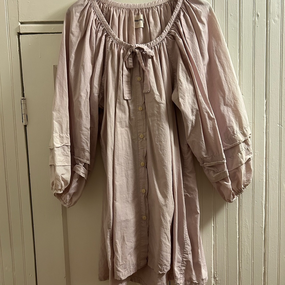 Rudy Jude Blush Pink Gathered Blouse